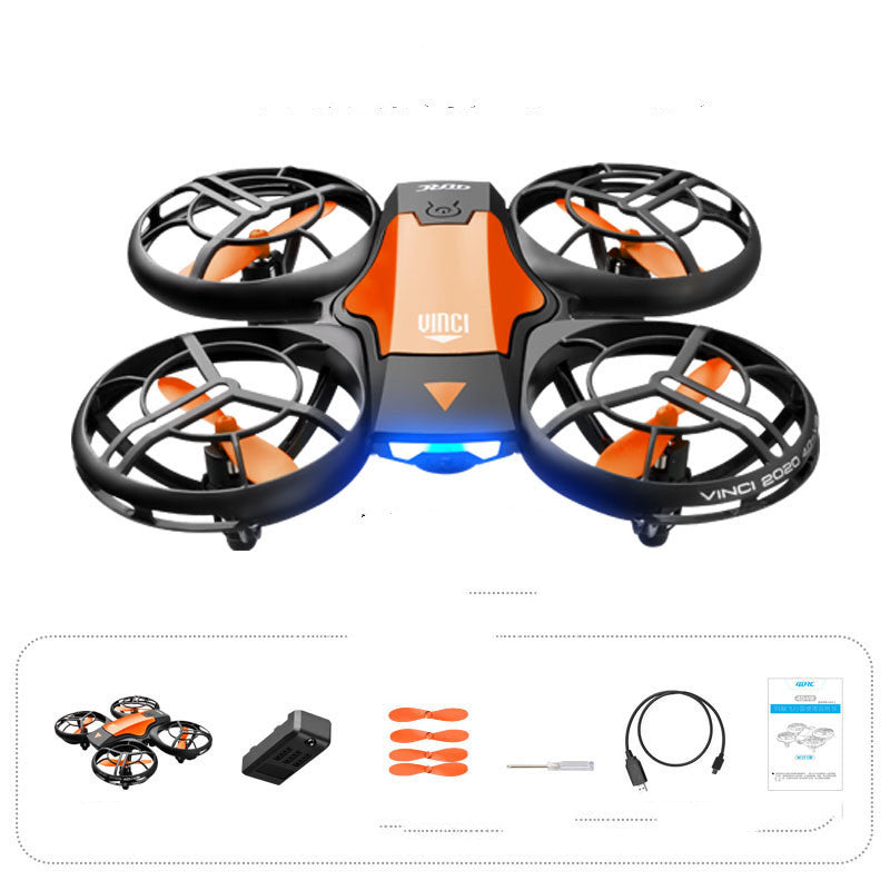 Mini Dron teledirigido V8, 2,4G, 4 canales, detección de gestos, WIFI, FPV, cuadricóptero que mantiene altitud, juguete con cámara de alta definición