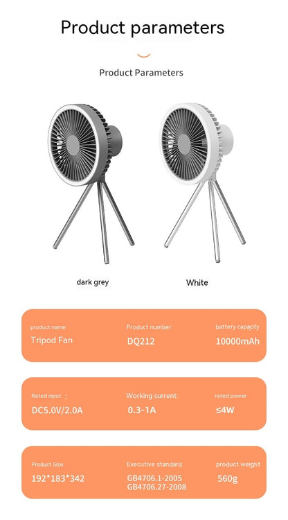 Ventilateur muet USB simple pour bureau à domicile