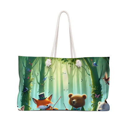 "Melodious Menagerie: Musical Animals in the Enchanted Forest" - The Alien Weekender Bag