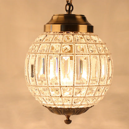 Home Apartment Living Room B & B Ball Crystal Lamp