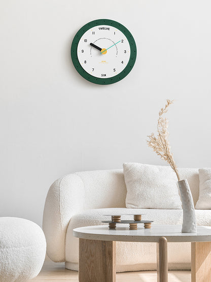 Punch-free Simple Living Room Home Fashion Wall Clock