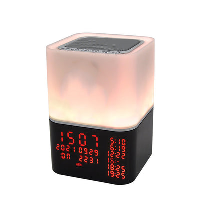 Square Bluetooth Speaker Racket Small Night Lamp