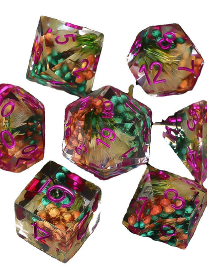 Running Ball Dice Natural Resin Suit