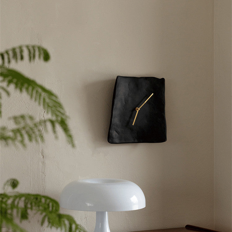 Nordic Retro Mid-ancient Pleated Wall Clock