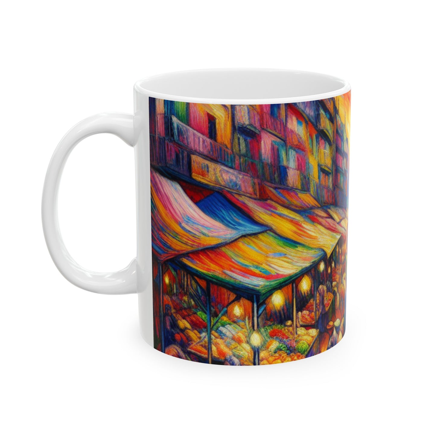 "Jungle Fauvism" - The Alien Ceramic Mug 11oz Fauvism