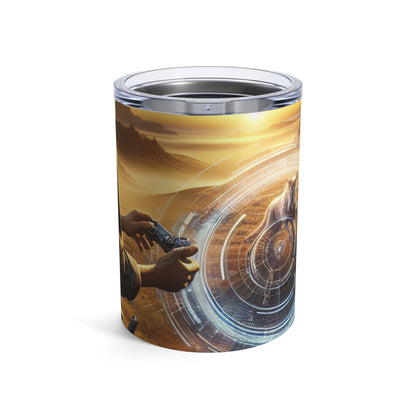 "Eternal Expressions: Portraits of Raw Emotion" - The Alien Tumbler 10oz Photorealism