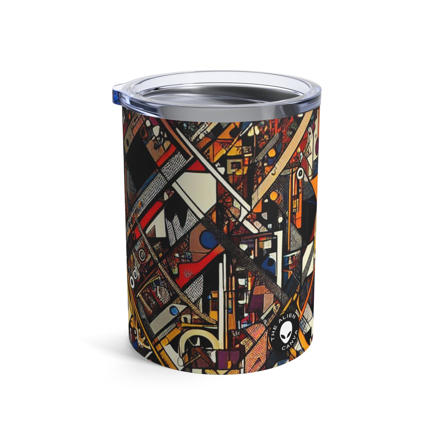 "Toasters, Shoes, and Teapots: A Dadaist Wonderland" - The Alien Tumbler 10oz Dadaism