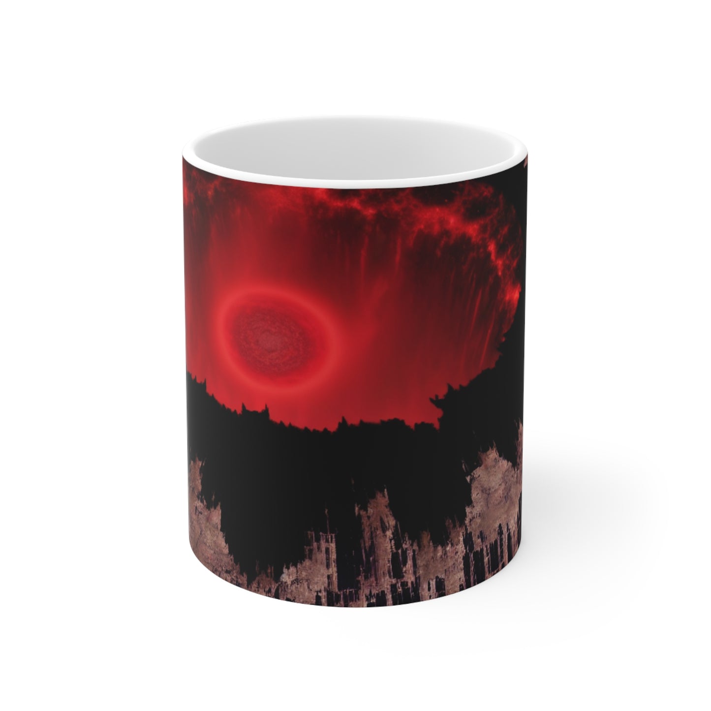 "Fallen Power : La destruction des anneaux de pouvoir" - La tasse en céramique Alien 11oz