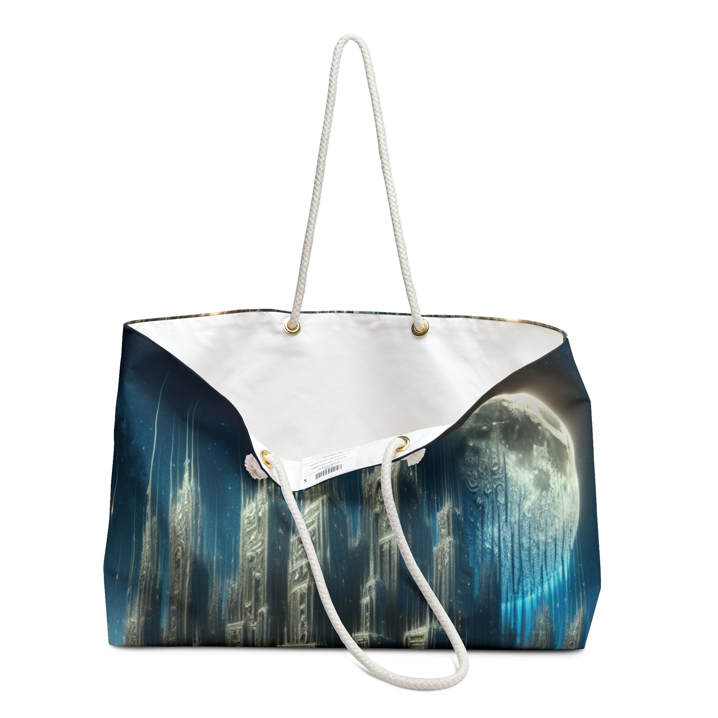 "Nighttime Cityscape Melt" - The Alien Weekender Bag