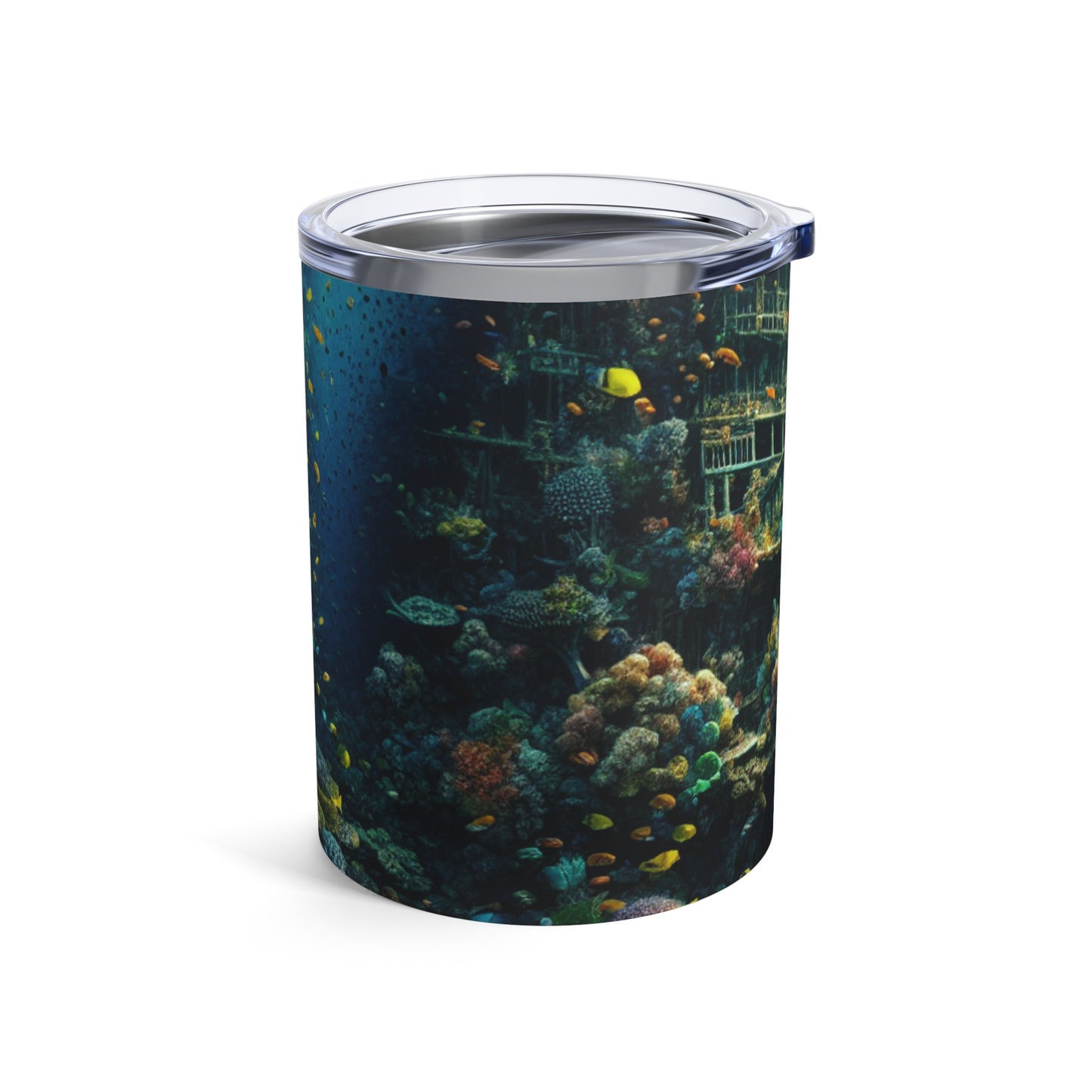 "Whimsical Underwater World" - The Alien Tumbler 10oz