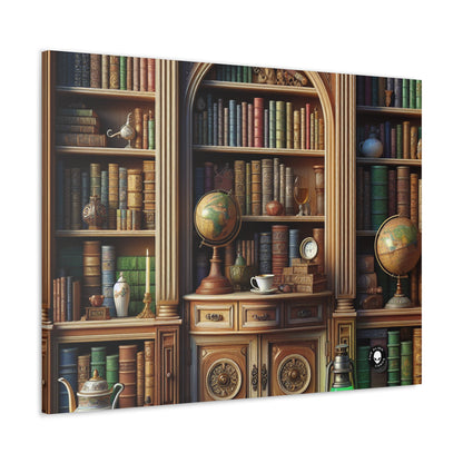 "Revealed Wonders: A Trompe-l'oeil Journey to an Underwater Oasis" - The Alien Canva Trompe-l'oeil