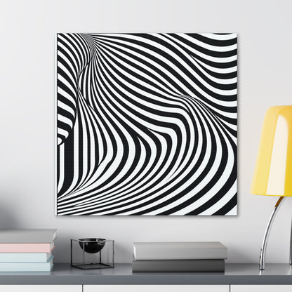 "Ola de ilusión óptica": el estilo Alien Canva Op Art