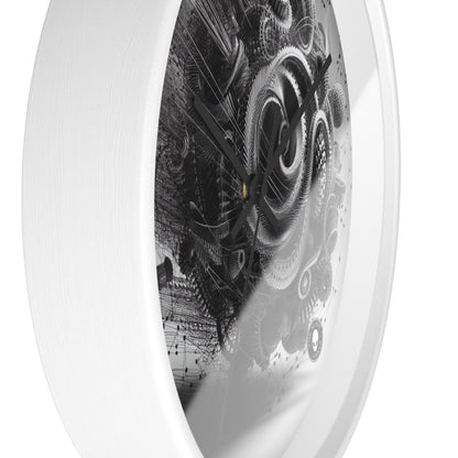 "Sérénité en vol : une sculpture cinétique aviaire" - L'horloge murale extraterrestre Sculpture cinétique