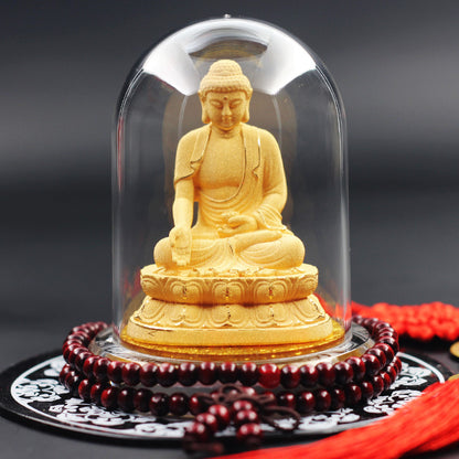 Buddha statue car decoration