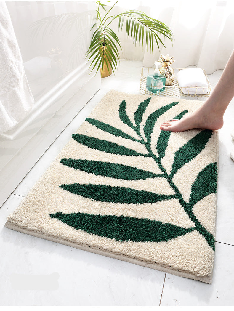 Tapis de bain à séchage rapide en microfibre