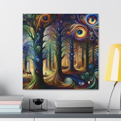 « Forêts arc-en-ciel enchantées » – The Alien Canva