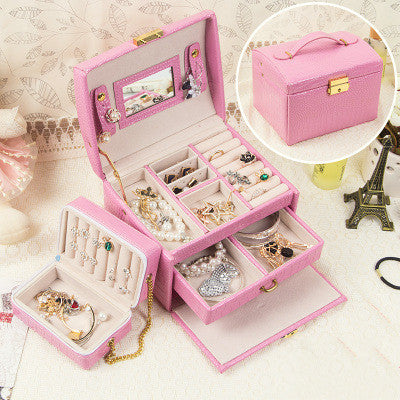 Necklace and bracelet storage box