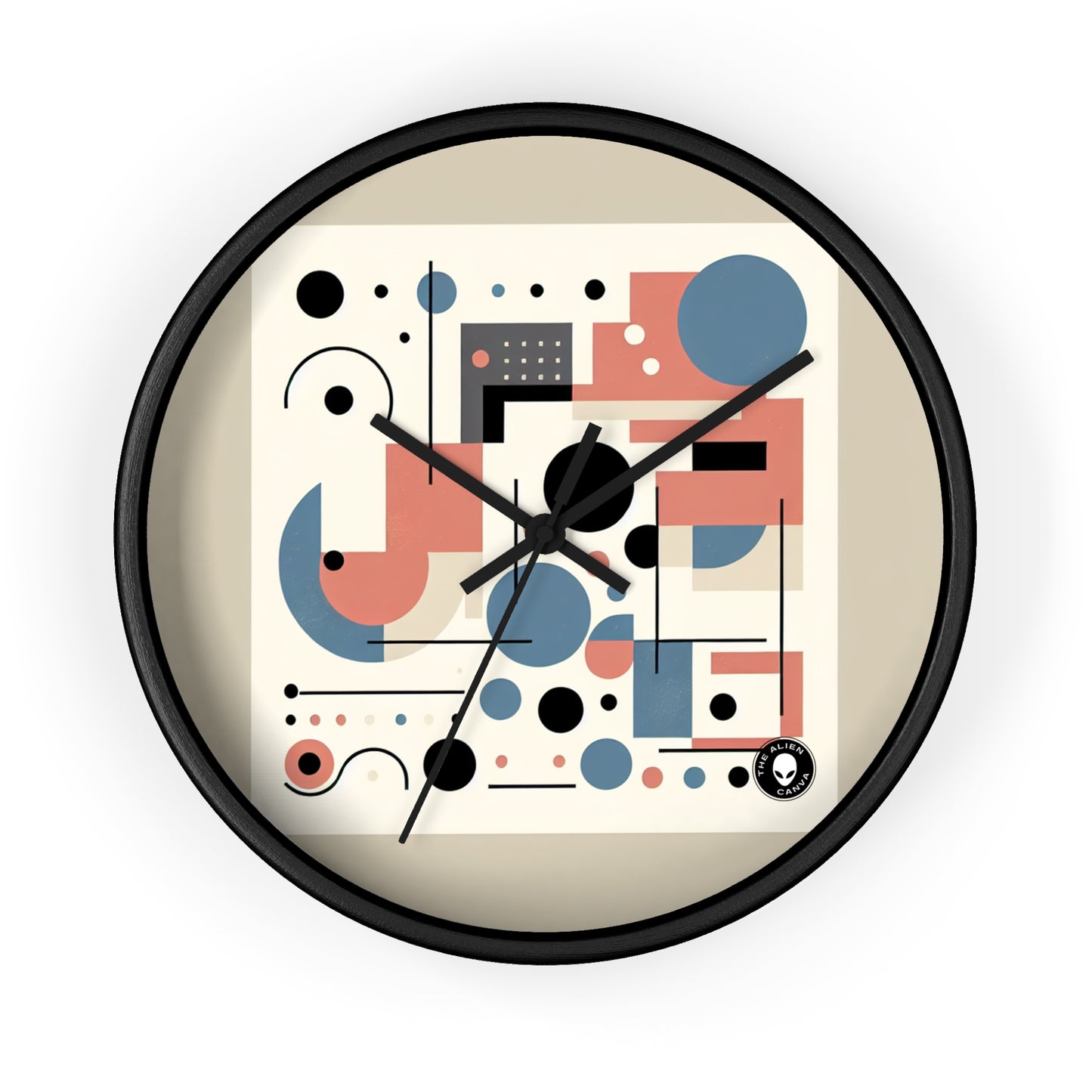 "Equilibrium: Exploring Balance Through Minimalist Art" - The Alien Wall Clock Minimalism