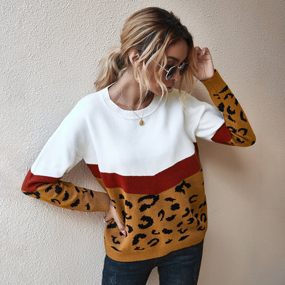 Trendy leopard print T-shirt