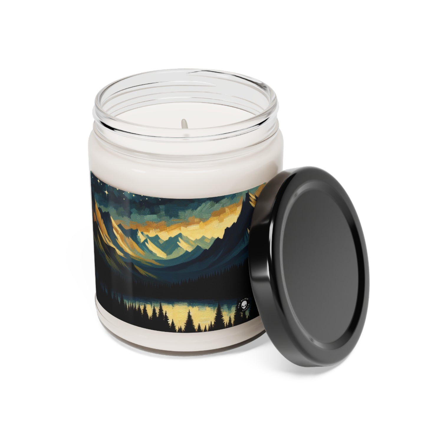 "Silent Sentinel of the Shadowed Woods" - The Alien Scented Soy Candle 9oz Tenebrism