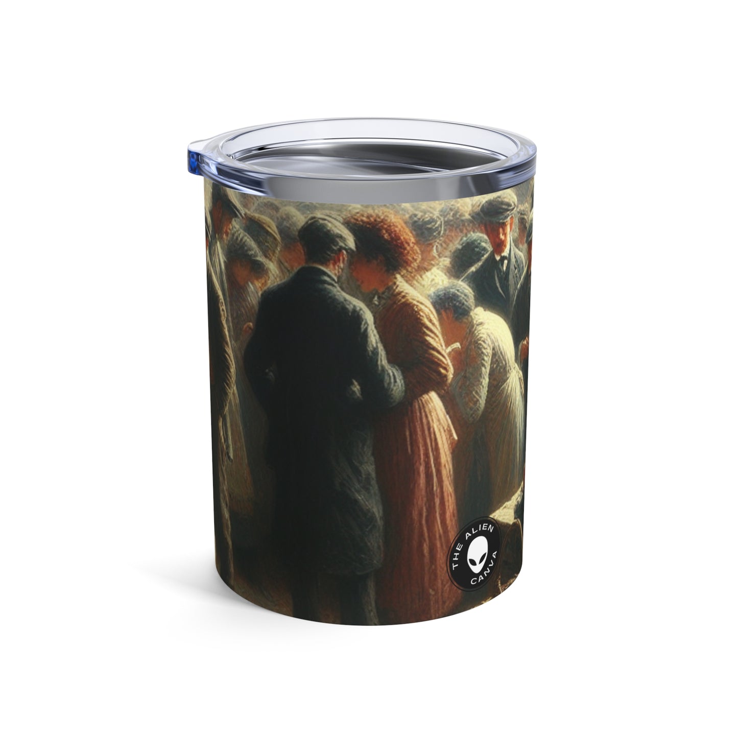 Título: "Conversaciones para el cambio" - The Alien Tumbler 10oz Social Realism