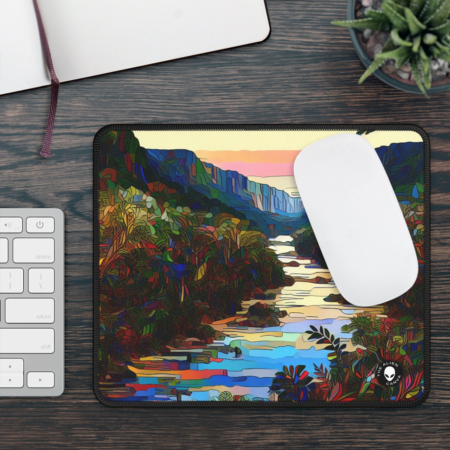 "Amazonian Kaleidoscope" - The Alien Gaming Mouse Pad