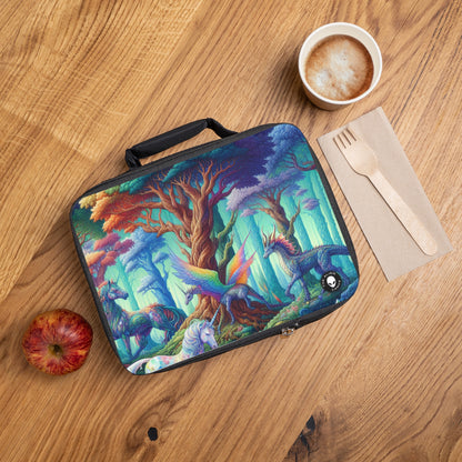 "Crystal Forest: Realm of Mythical Beings"- The Alien Lunch Bag