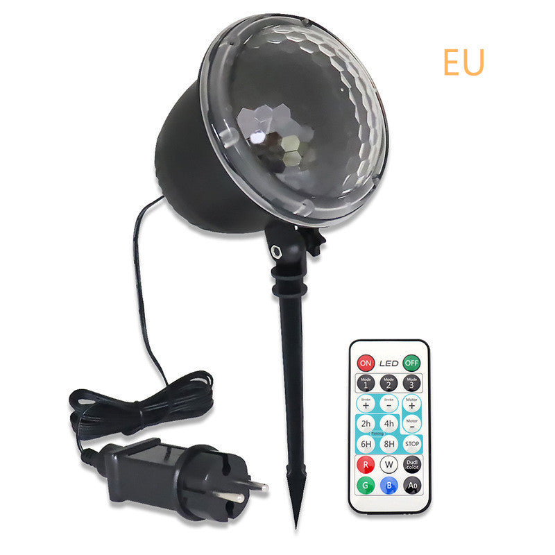 Lampe de pelouse LED étanche pour l'extérieur.