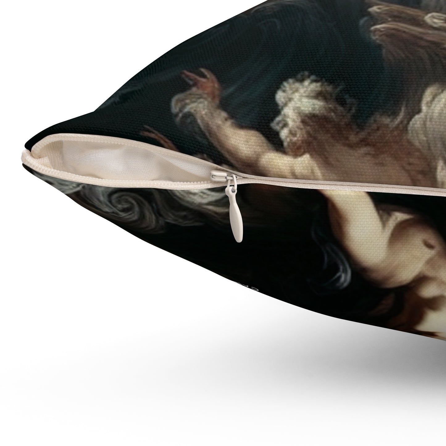 "Majestic Ballroom: A Baroque Affair"- The Alien Spun Polyester Square Pillow Baroque