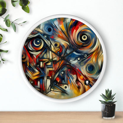 "Tempestuous Majesty" - The Alien Wall Clock Expressionism