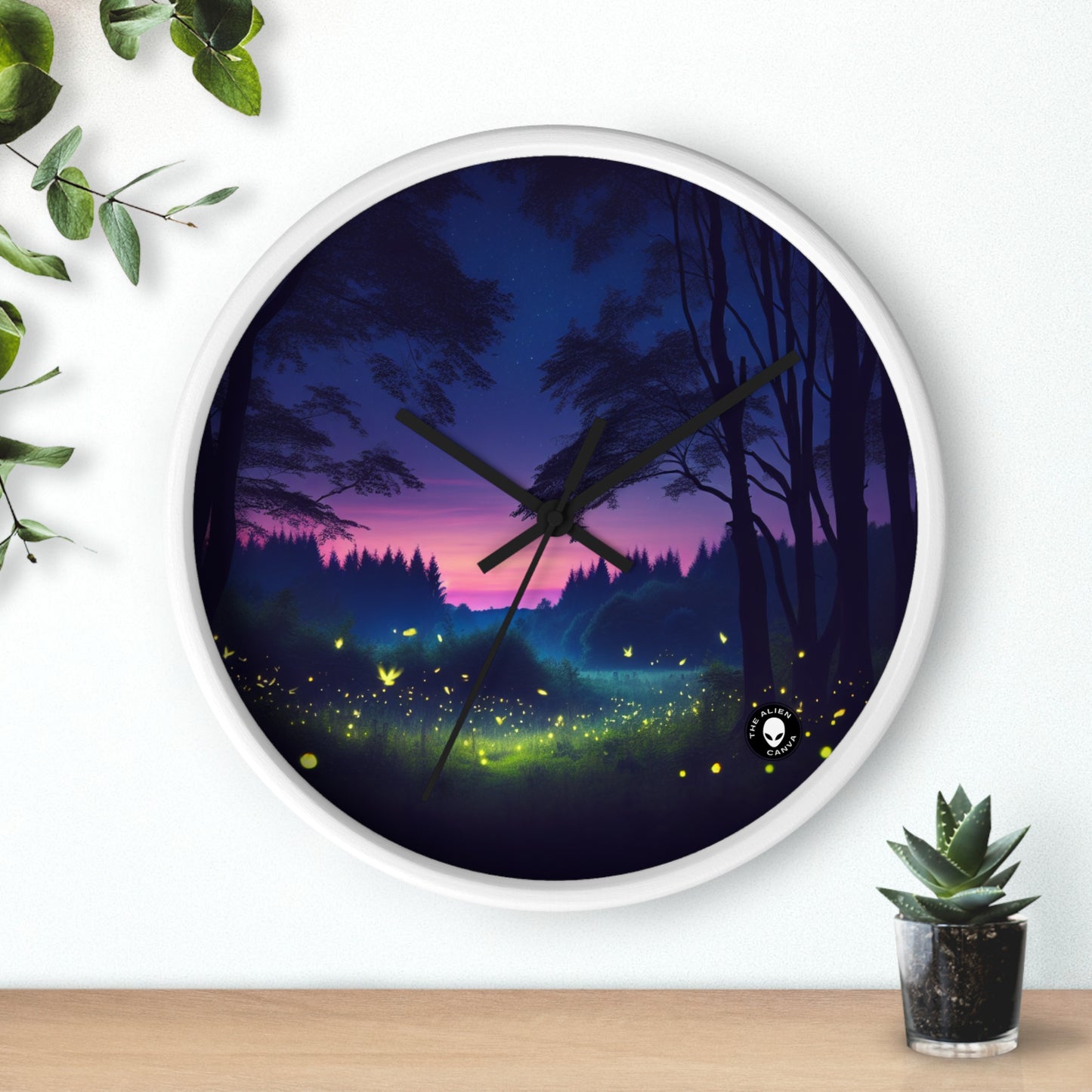 "Twilight Serenity: Firefly Dance" - The Alien Wall Clock