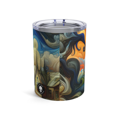 "Fusion of Aesthetics: Exploring Artistic Styles in Harmony" - The Alien Tumbler 10oz Stules