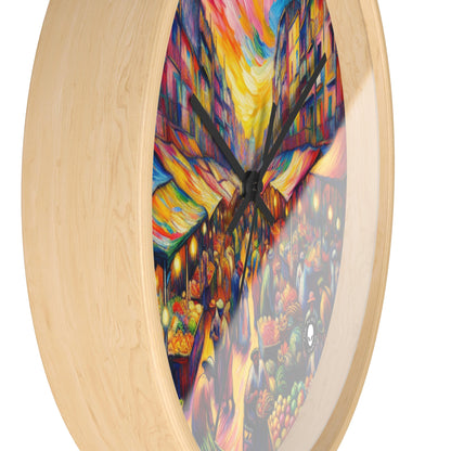 "Jungle Fauvism" - The Alien Wall Clock Fauvism