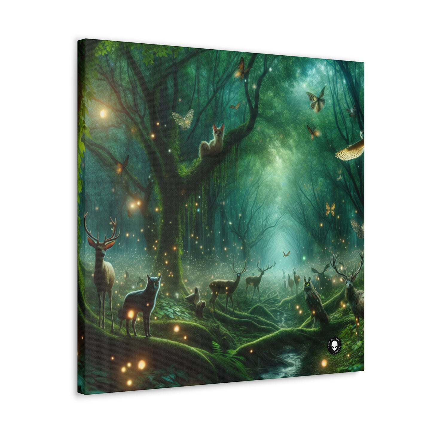 "Enchanted Forest: Voices of the Wild" - The Alien Canva