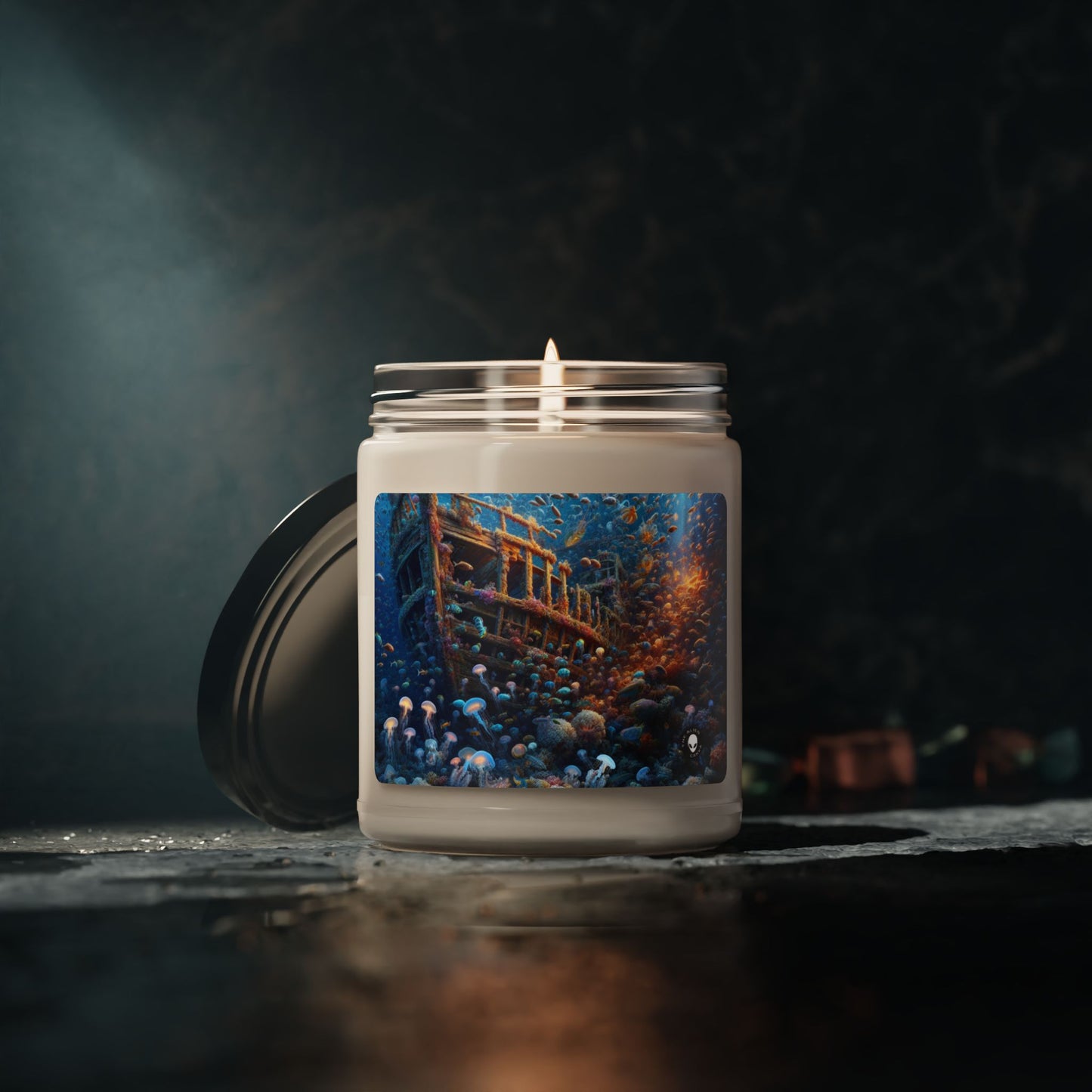 "Enigmatic Underwater World" - The Alien Scented Soy Candle 9oz