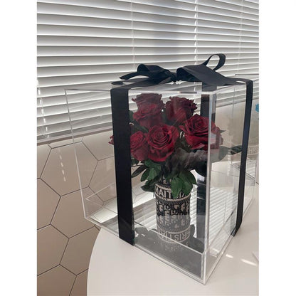 Preserved  Flower Goddess Festival Gift ROSE Aurora ROSE Flower Box