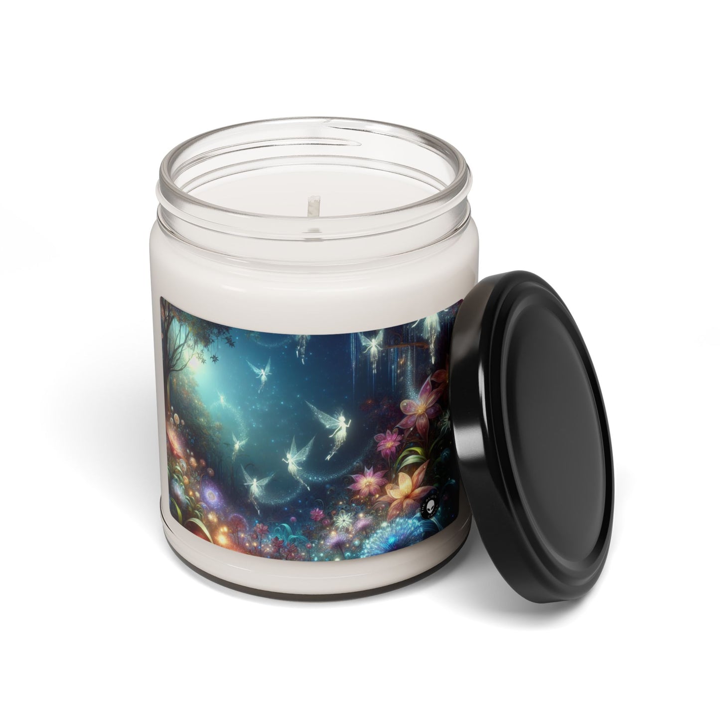 "Enchanted Moonlit Flower Forest" - The Alien Scented Soy Candle 9oz