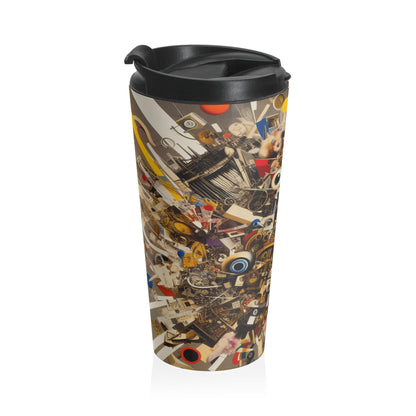 "Quirky Time Quack" - The Alien Stainless Steel Travel Mug Dadaism