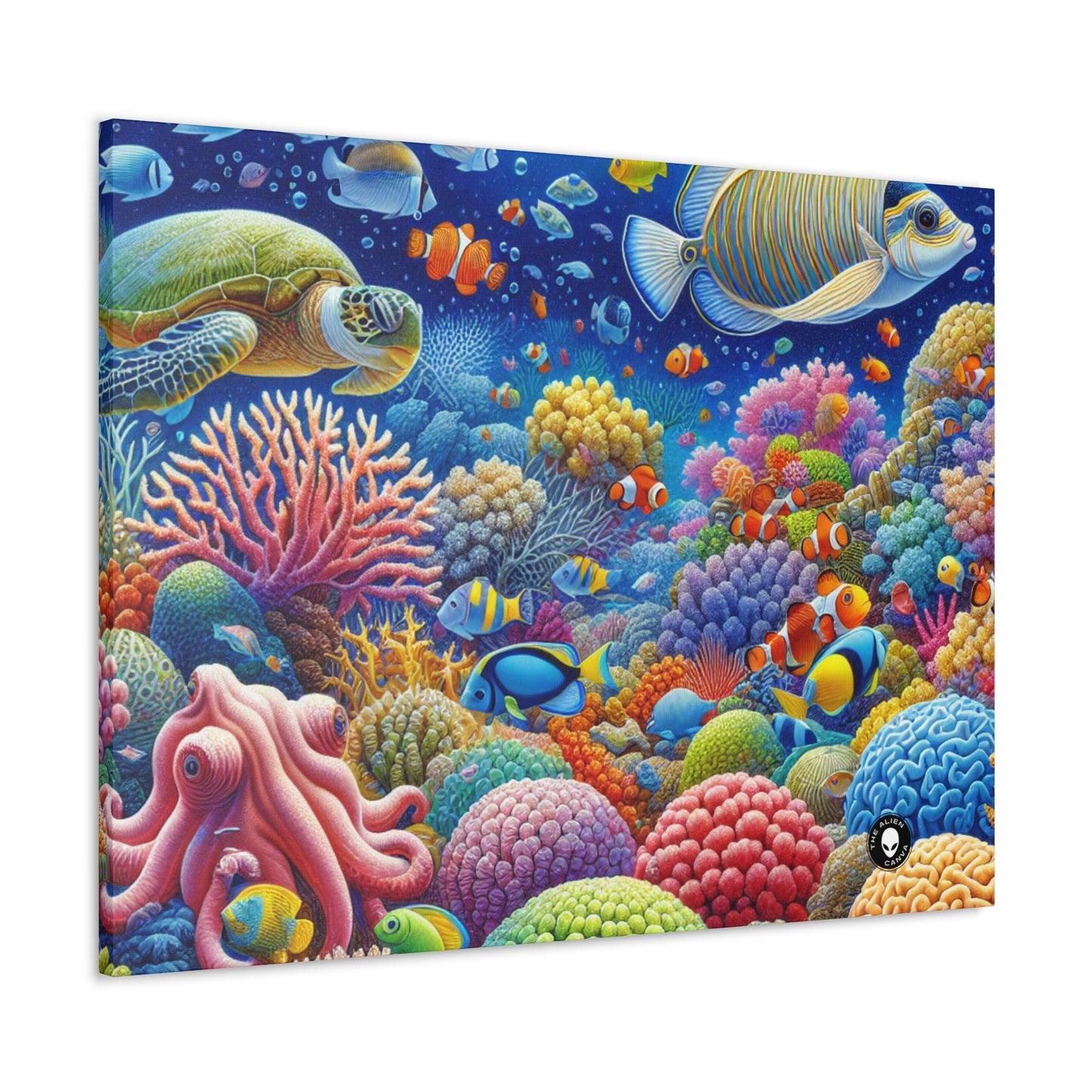 "Tropical Paradise: Underwater Wonderland" - The Alien Canva