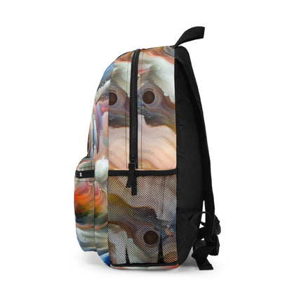 "Living Canvas: The Transcendence of Art and Humanity" - The Alien Backpack Video Art