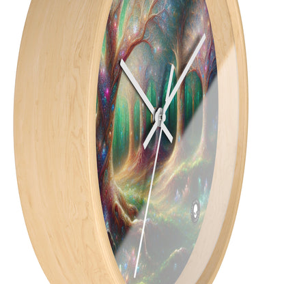 "Crystal Forest Fantasia" - L'horloge murale extraterrestre