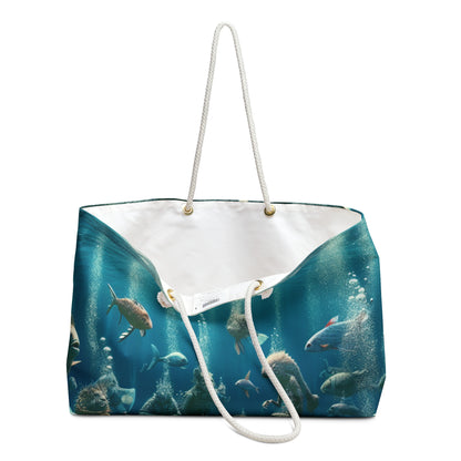 "Tea Time in the Deep Blue Sea" - The Alien Weekender Bag