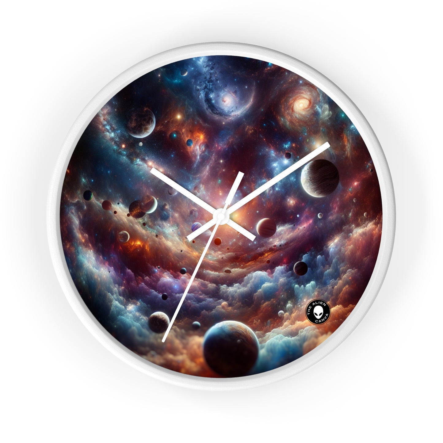 "Galactic Symphony" - The Alien Wall Clock