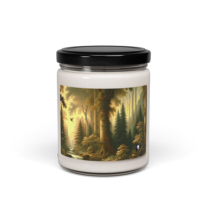 "Tranquil Forest Glen" - The Alien Scented Soy Candle 9oz