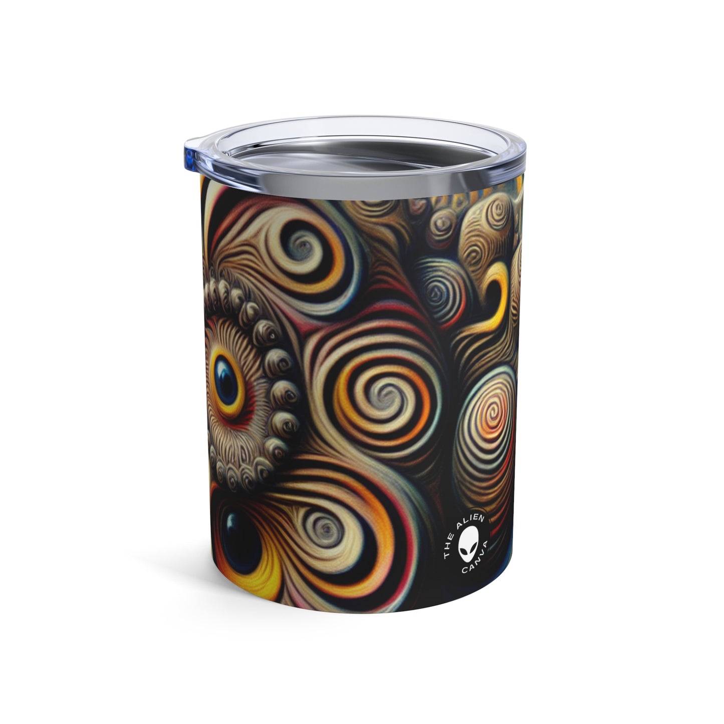 "La danza onírica de Time Island" - The Alien Tumbler 10oz Surrealism