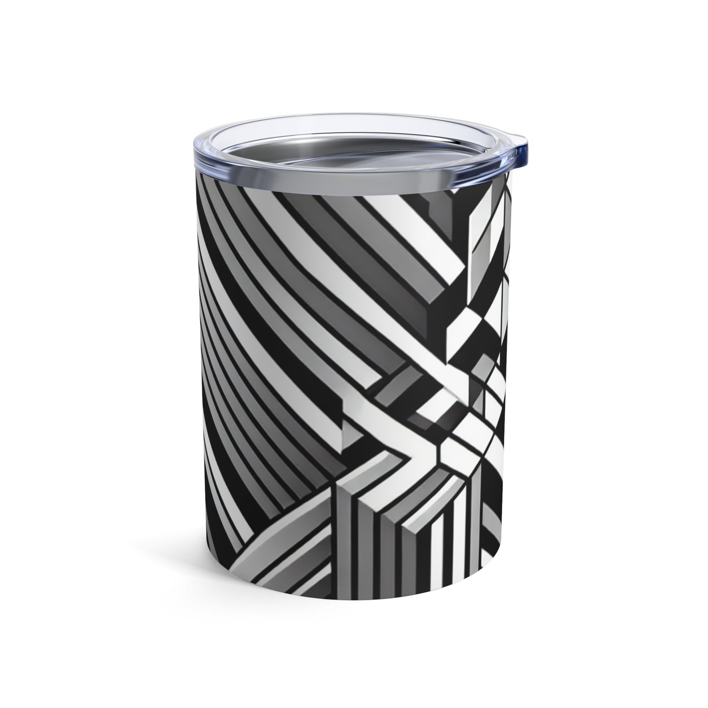 "Perception en mouvement : un chef-d'œuvre époustouflant de l'Op Art" - The Alien Tumbler 10oz Op Art