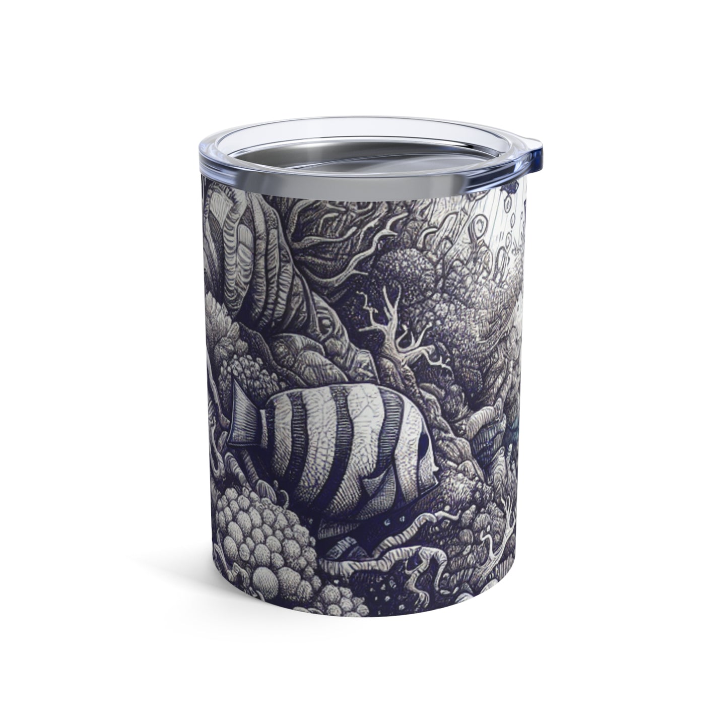 "Underwater Enchantment: The Hidden Treasure" - The Alien Tumbler 10oz