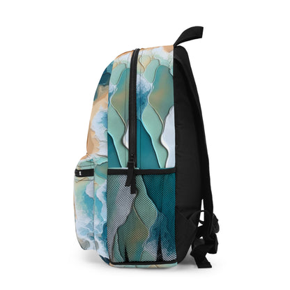 "A Beach View Through a Sea Shell" - The Alien Backpack