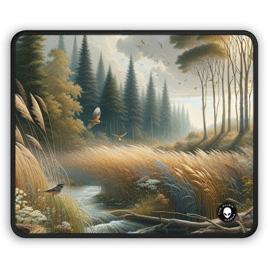 "Rebirth and Decay: A Sustainable Art Installation" - The Alien Gaming Mouse Pad Environmental Art