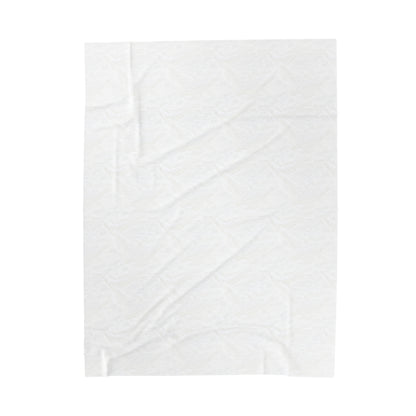 "Círculos entretejidos: un enfoque minimalista" - Estilo minimalista de la manta de felpa de pana alienígena